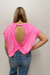 Free People My Time Tee- Hot Pink - Free People