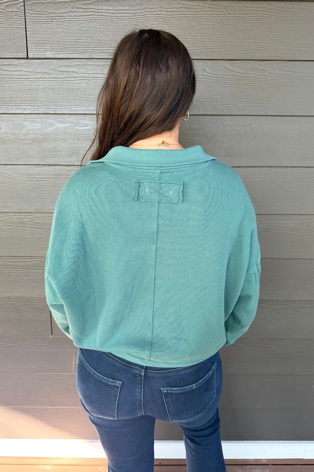 Free People Timeless Pullover In Aqua - Free People