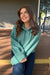 Free People Timeless Pullover In Aqua - Free People