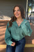 Free People Timeless Pullover In Aqua - Free People