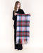 Fuzzy Colorburst Plaid Scarf - Very Moda
