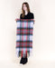 Fuzzy Colorburst Plaid Scarf - Very Moda