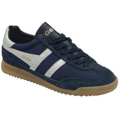 Gola Classic Women's Tornado Sneakers - Navy/Silver - Gola