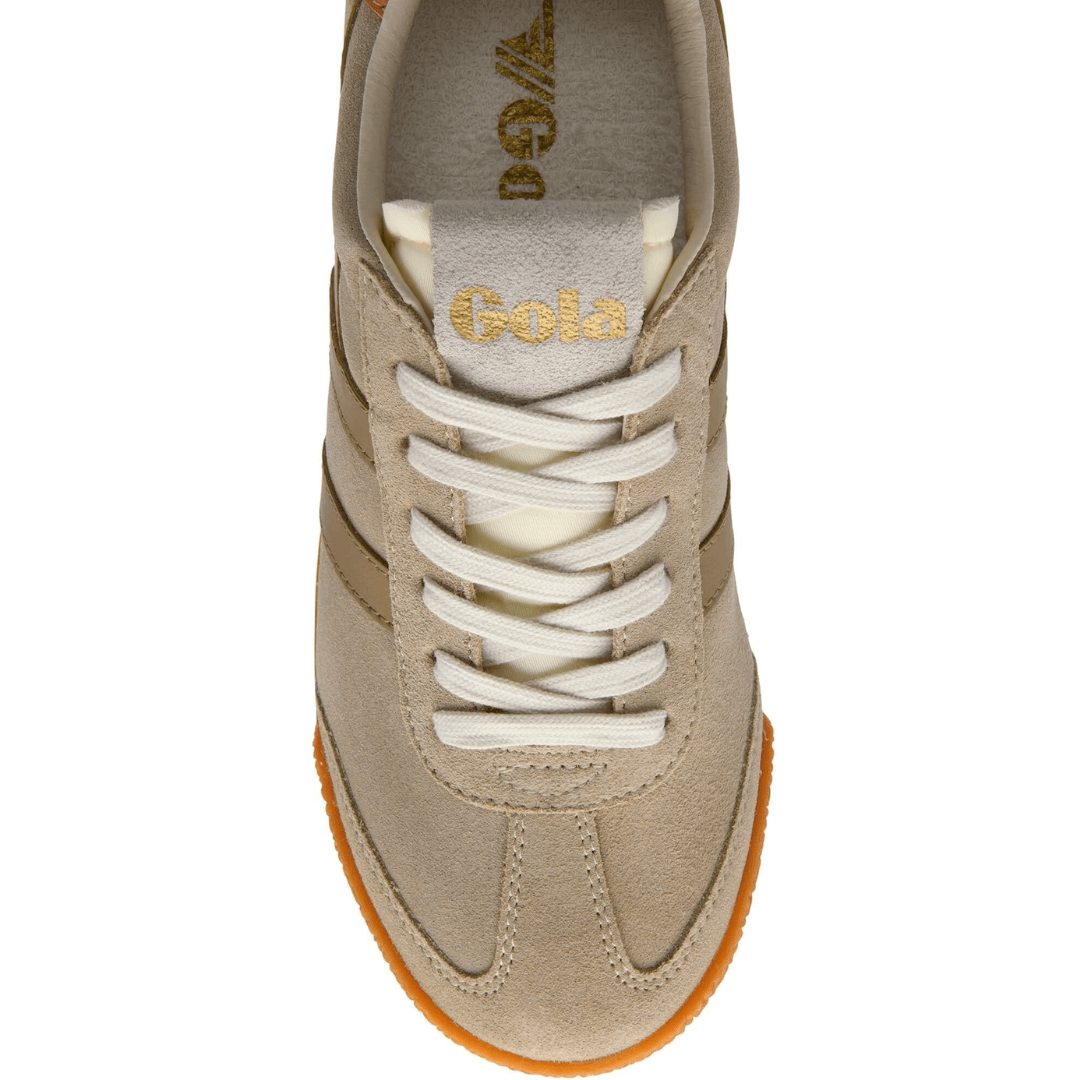 Gola Elan Sneakers- Bone, Light Caramel & Terracotta - Gola