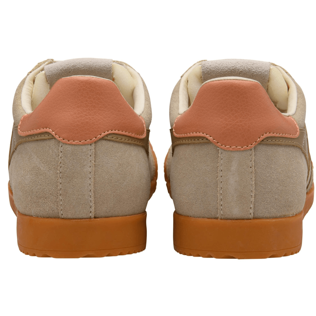 Gola Elan Sneakers- Bone, Light Caramel & Terracotta - Gola