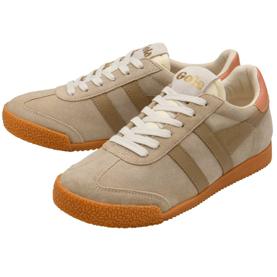Gola Elan Sneakers- Bone, Light Caramel & Terracotta - Gola