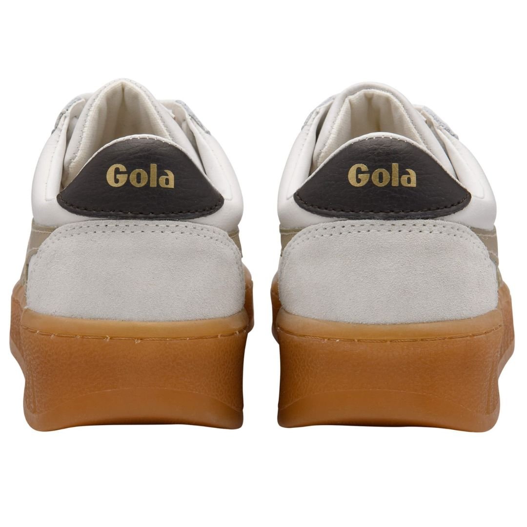Gola Grandslam Elite Sneakers - White/Bone/Mocha/Gum - Gola