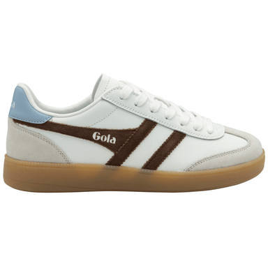 Gola Viper Sneakers - White, Dark Brown, Air & Gum - Gola