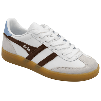 Gola Viper Sneakers - White, Dark Brown, Air & Gum - Gola