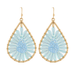 Gold Teardrop Earrings - Golden Stella