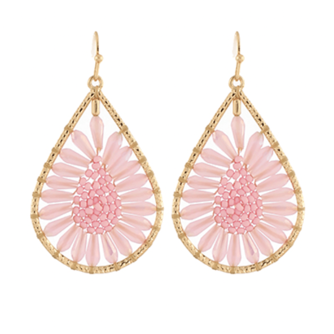 Gold Teardrop Earrings - Golden Stella