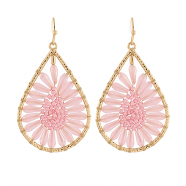 Gold Teardrop Earrings - Golden Stella