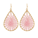Gold Teardrop Earrings - Golden Stella