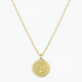 Gorjana Anchor Coin Necklace - Gold - Gorjana