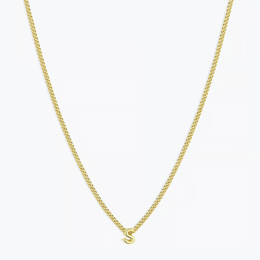 Gorjana Wilder Mini Alphabet Necklace - Gorjana