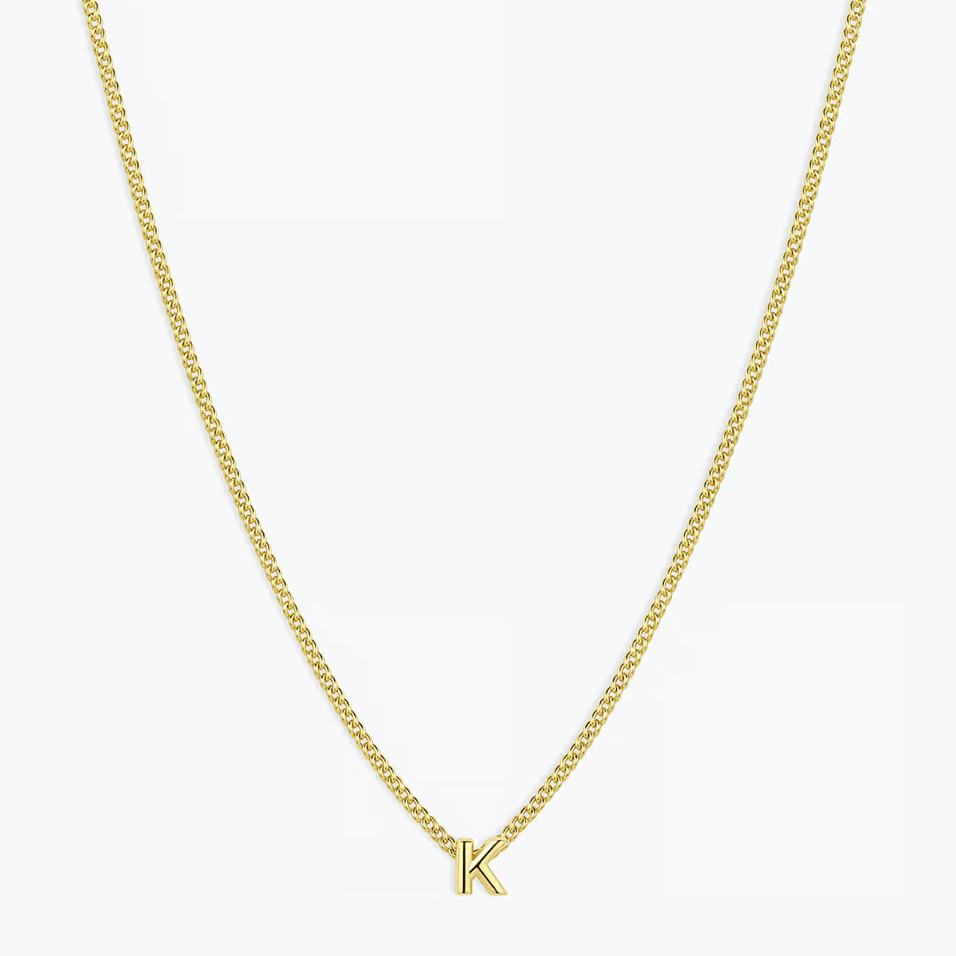 Gorjana Wilder Mini Alphabet Necklace - Gorjana