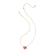 Haley Bow Necklace - Red Mother of Pearl - Kendra Scott