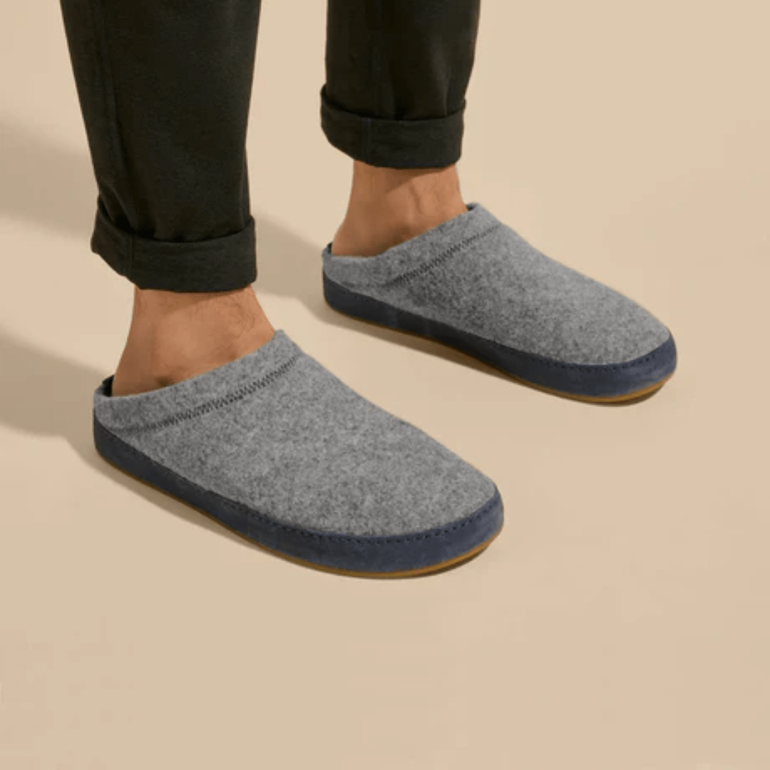 Hamani Hulu Slipper - Dark Shadow - Olukai