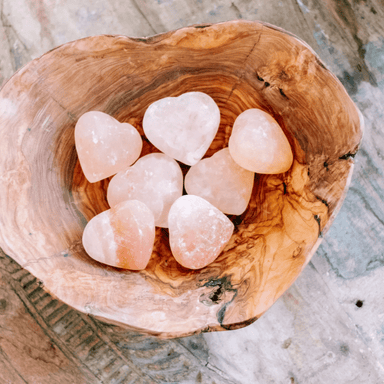 Heart Shaped Himalayan Salt Stone - Sugarboo