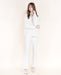Heathered Two Tone Cardigan - Beige - Very Moda