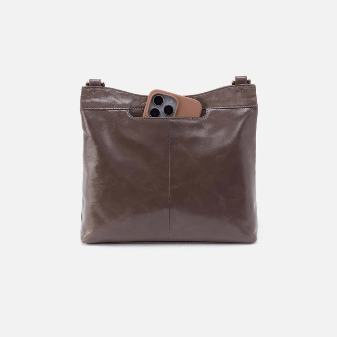 Hobo Cambel Polished Leather Crossbody - Hearthstone - Hobo