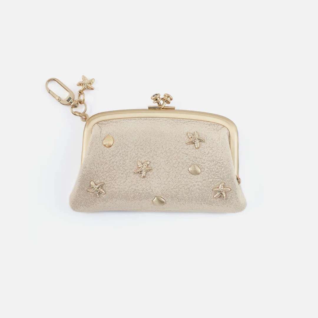 Hobo Cheer Frame Pouch - Sand Shimmer - Hobo