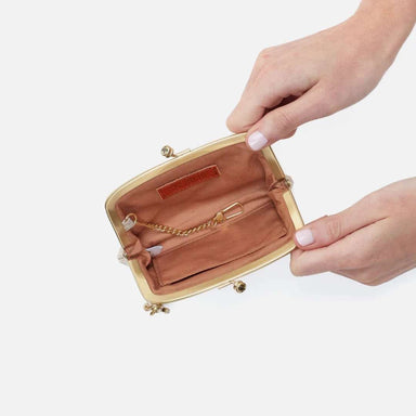 Hobo Cheer Frame Pouch - Sand Shimmer - Hobo