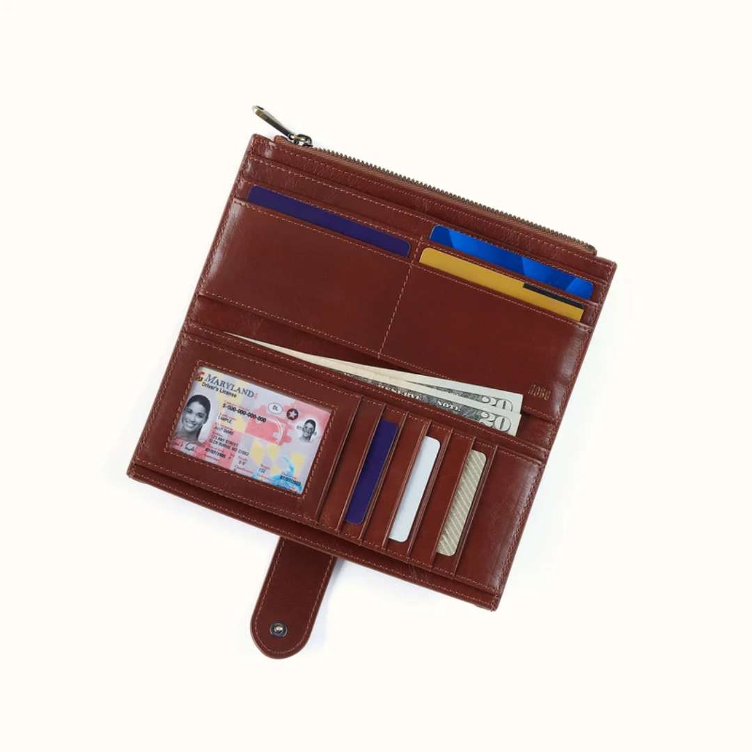 Hobo Dunn Wallet in Harvest Root - Hobo
