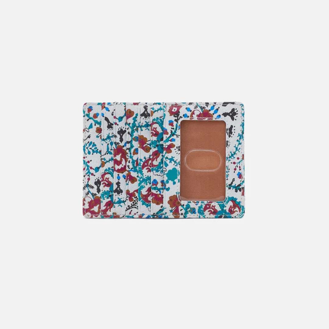 Hobo Euro Slide Card Case - Batik Blooms - Hobo