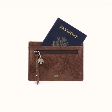 Hobo Euro Slide Card Case Mocha - Hobo