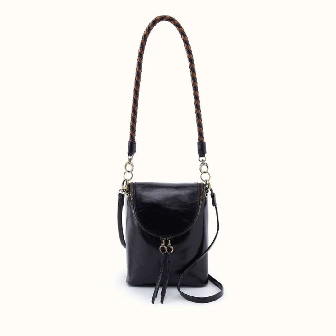 Hobo Fern Duo Crossbody in Black - Hobo