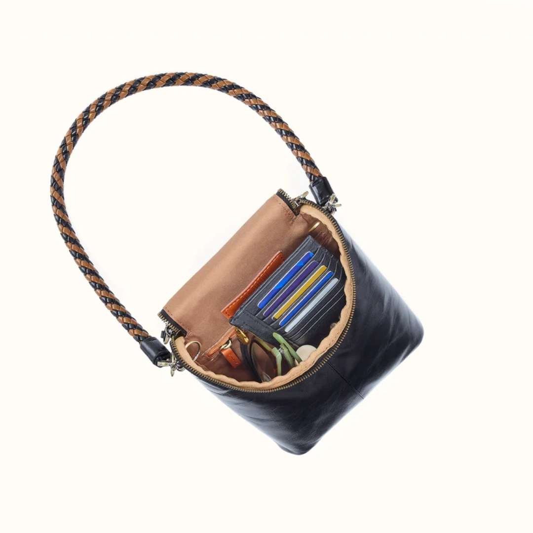 Hobo Fern Duo Crossbody in Black - Hobo