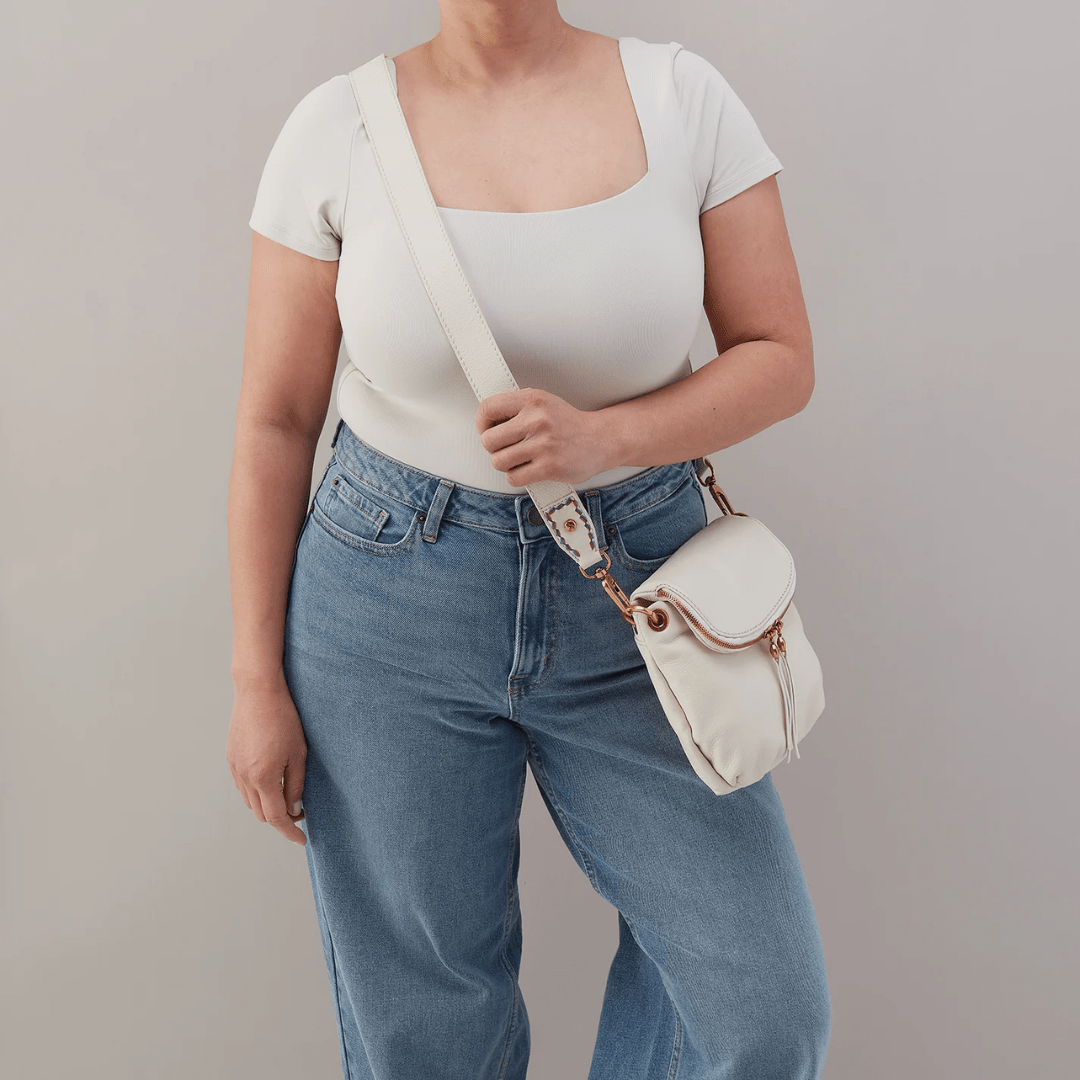 Hobo Fern Zip - Flap Crossbody - Coastal Cloud - Hobo