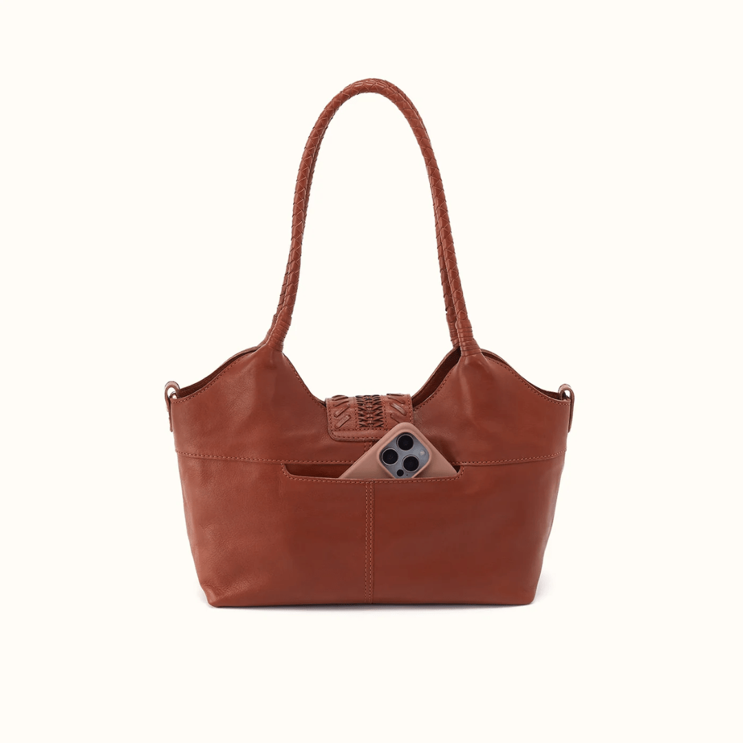 Hobo Foundry Small Tote- Kindling Brown - Hobo