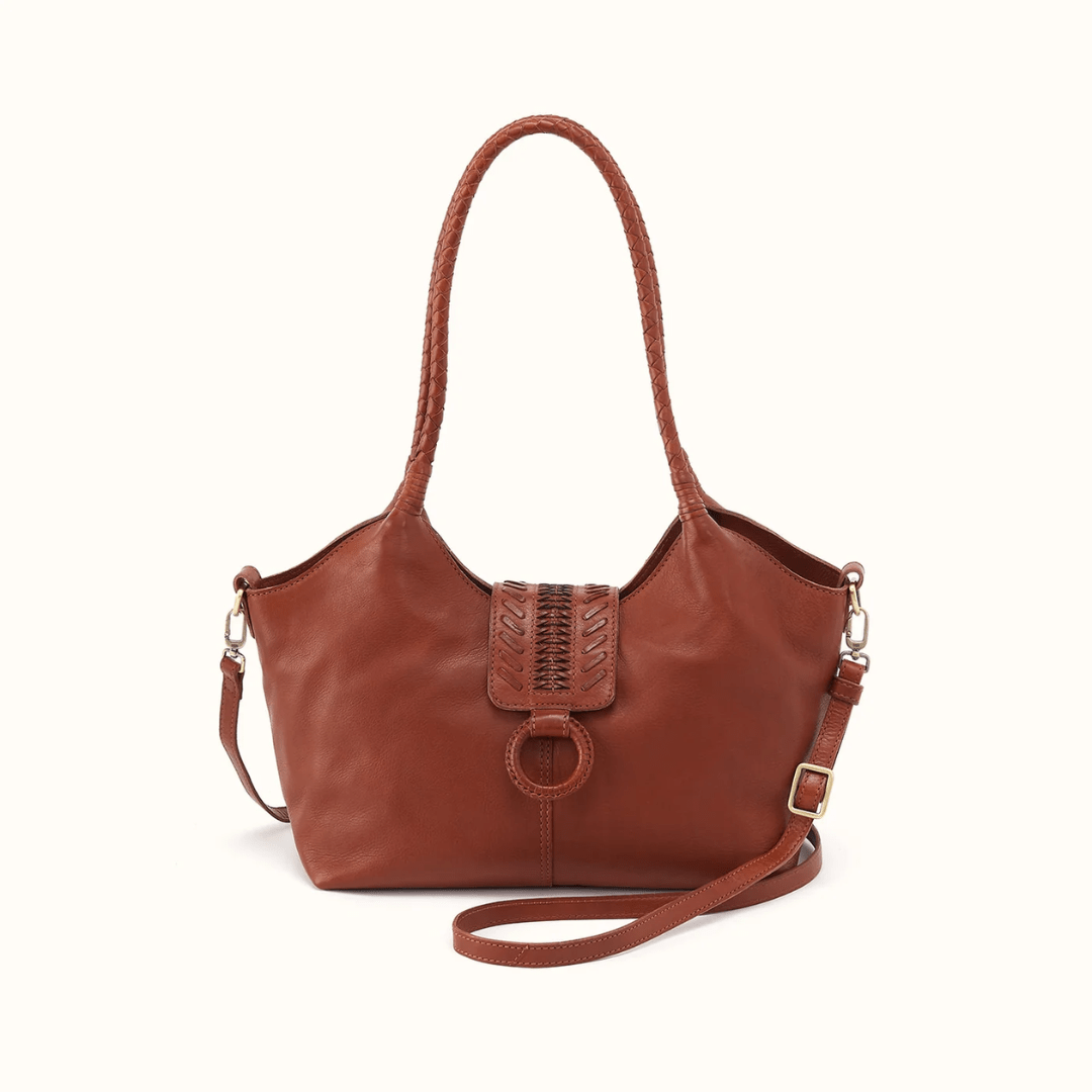 Hobo Foundry Small Tote- Kindling Brown - Hobo