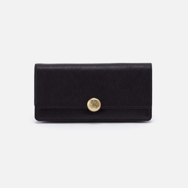 Hobo Hutton Large Wallet - Black - Hobo
