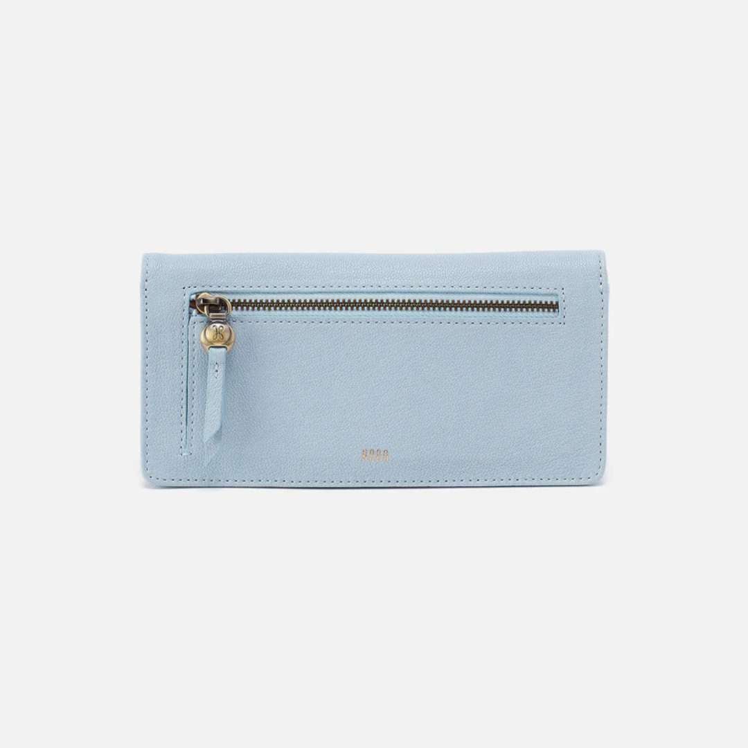 Hobo Hutton Large Wallet - Dusted Sky - Hobo