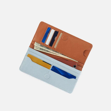 Hobo Hutton Large Wallet - Dusted Sky - Hobo