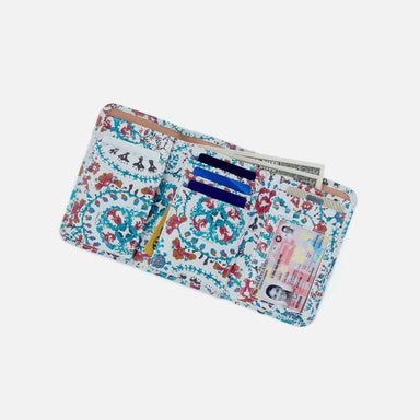 Hobo Jill Trifold Wallet - Batik Blooms - Hobo