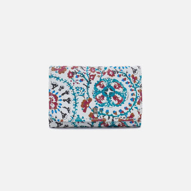 Hobo Jill Trifold Wallet - Batik Blooms - Hobo
