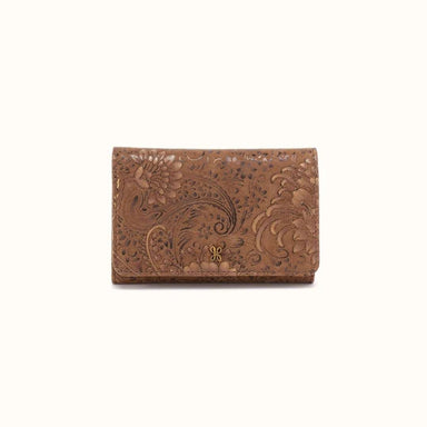 Hobo Jill Trifold Wallet in Mink Folklore - Hobo