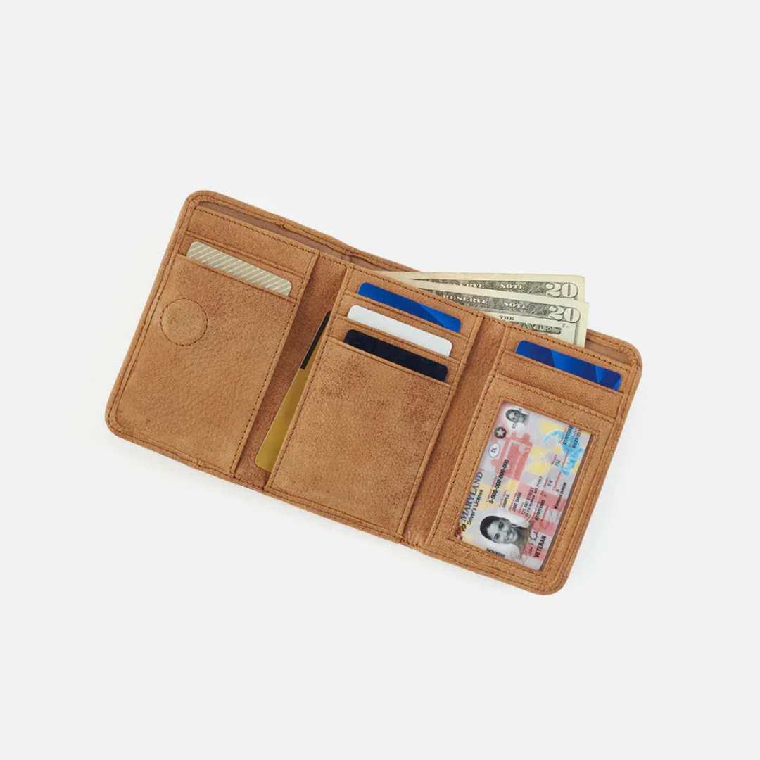 Hobo Jill Trifold Wallet - Whiskey - Hobo
