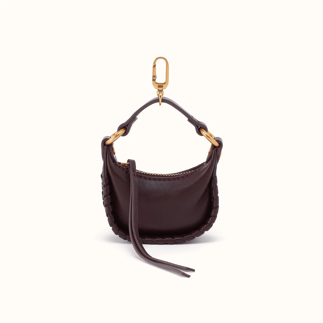 Hobo Mia Micro Charm- Dark Cherry - Hobo