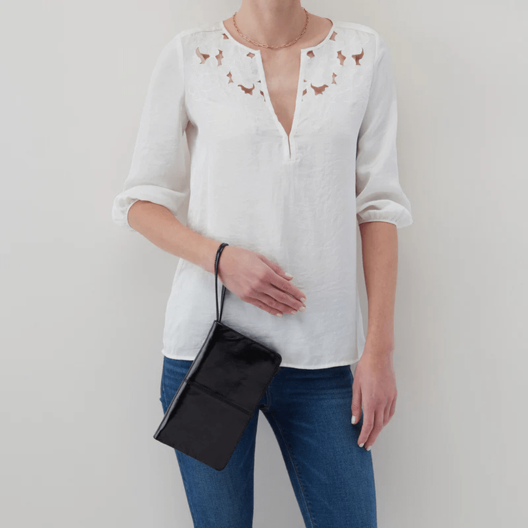 Hobo Polished Leather Evolve Wristlet - Hobo