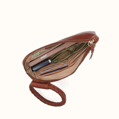 Hobo Sable Wristlet in Kindling Brown - Hobo