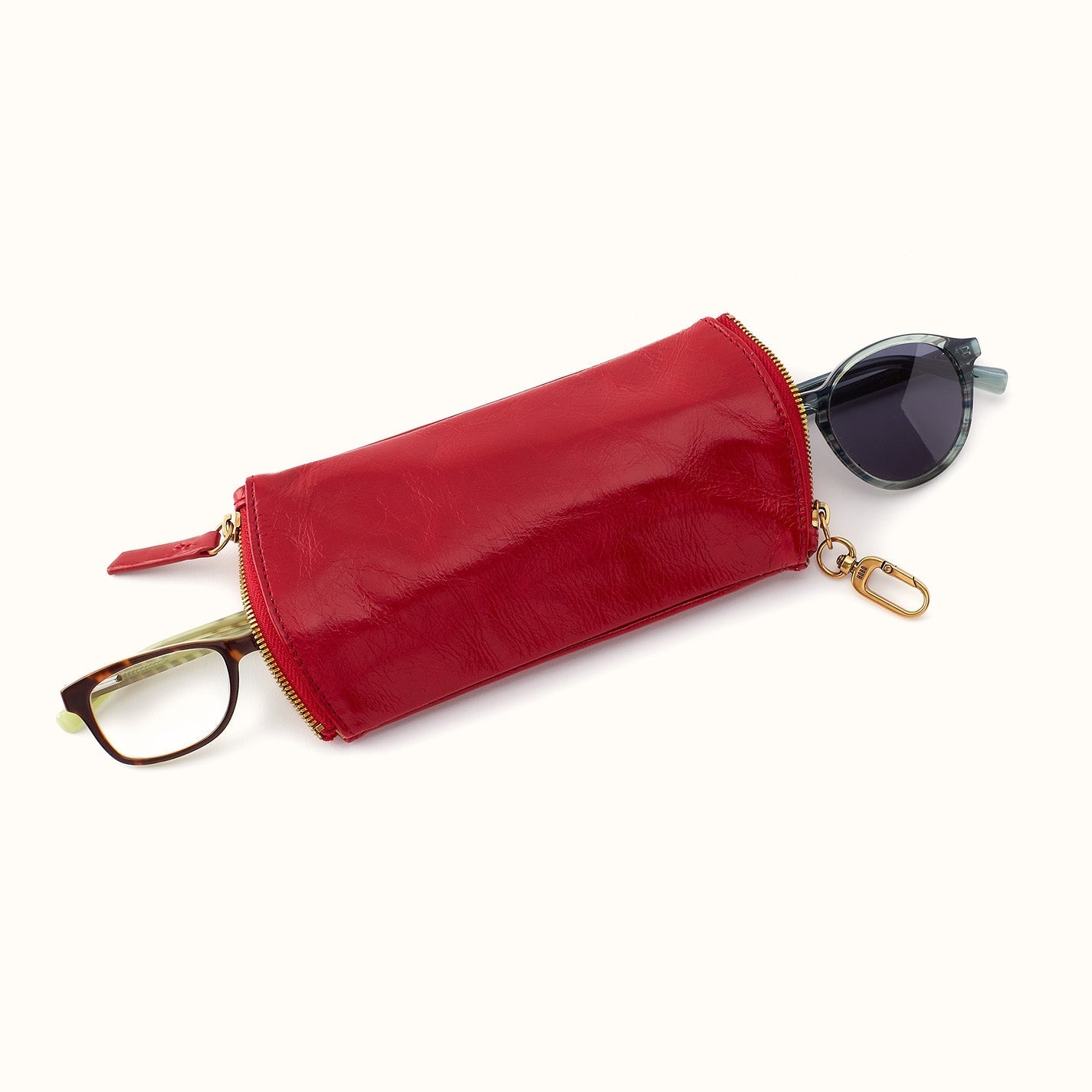 Hobo Spark Double Eyeglass Case True Red - Hobo