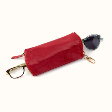 Hobo Spark Double Eyeglass Case True Red - Hobo