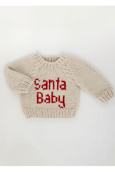 Huggalugs Santa Baby Crew Neck Sweater - Huggalugs