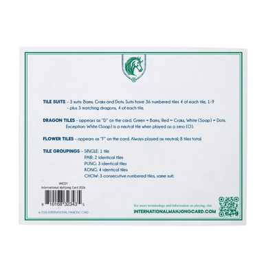 International Mahjong Card - Oh My Mahjong