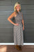 J. Marie Collections Kendra Midi In Brown - J. Marie Collections